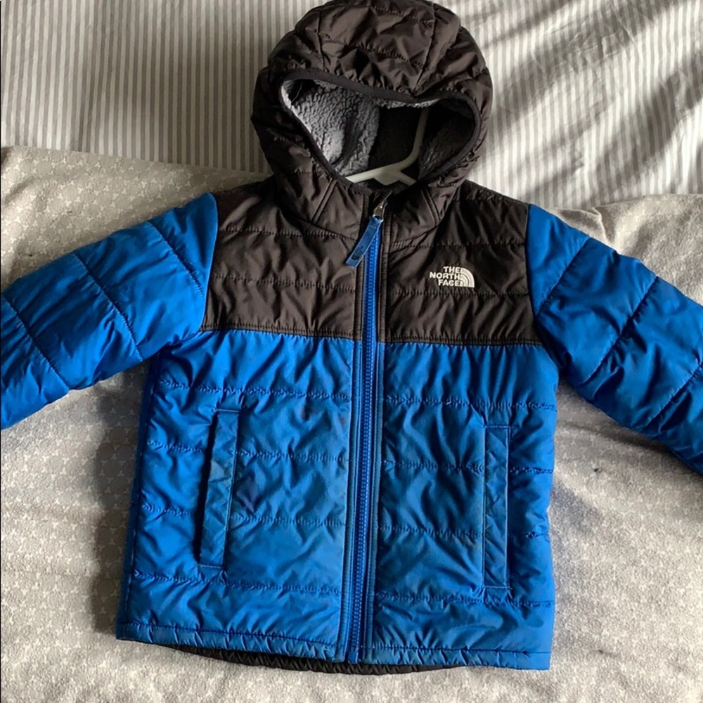 Boys North Face Reversible Coat Jacket